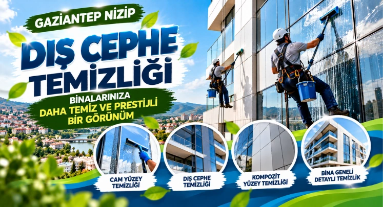 nizip dış cephe temizliği